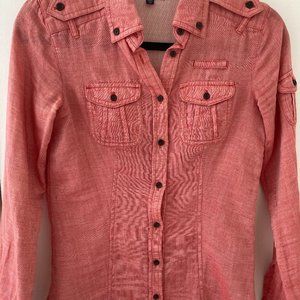 Cotton gauze shirt